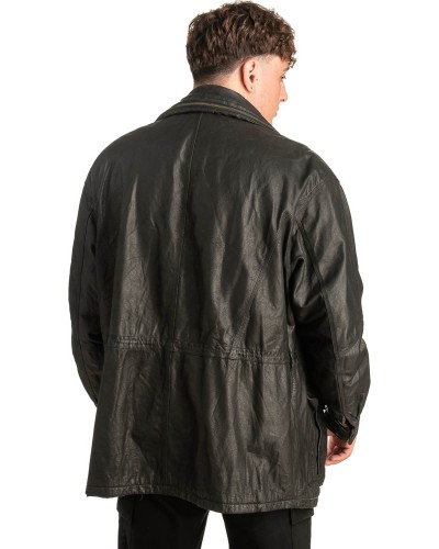 Γνήσιο Ανδρικό Δερμάτινο Μπουφάν - T461