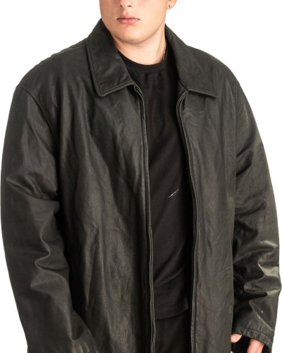 Γνήσιο Ανδρικό Δερμάτινο Μπουφάν - T462