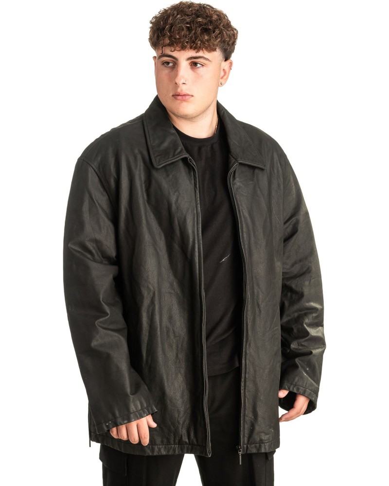 Γνήσιο Ανδρικό Δερμάτινο Μπουφάν - T462