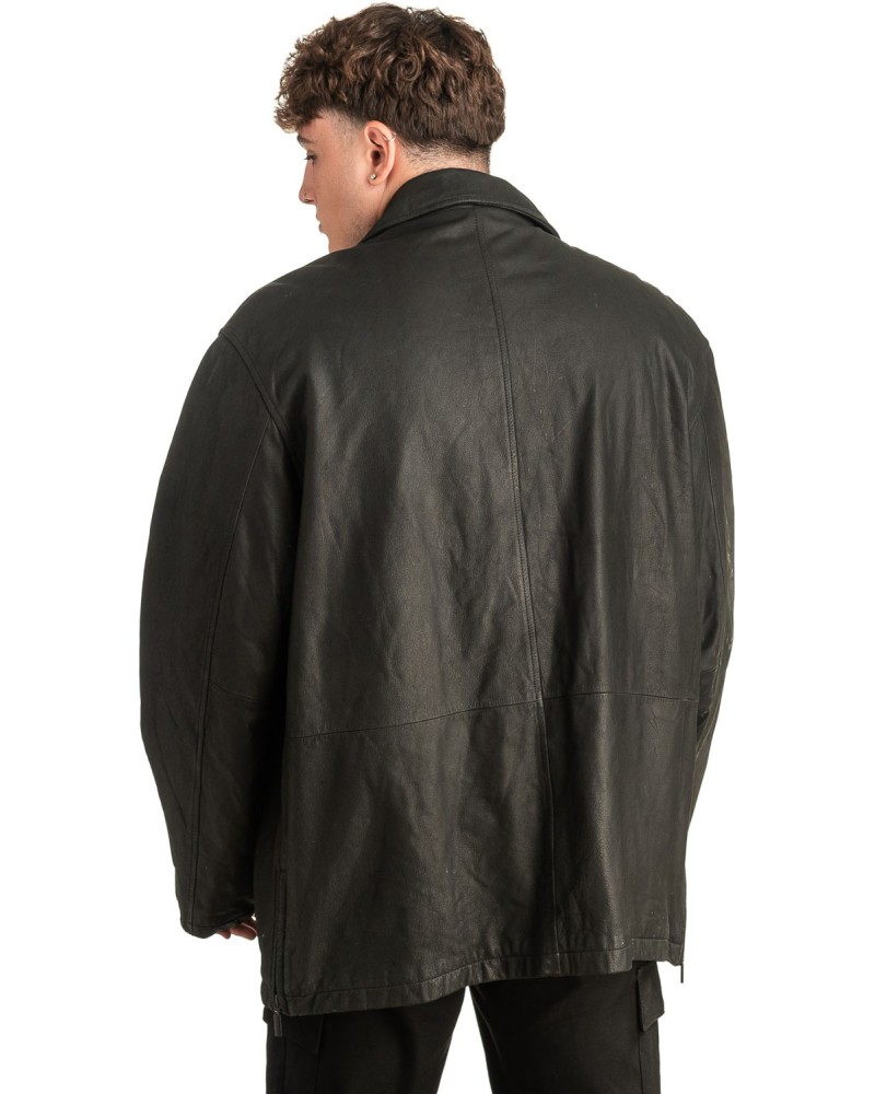 Γνήσιο Ανδρικό Δερμάτινο Μπουφάν - T462