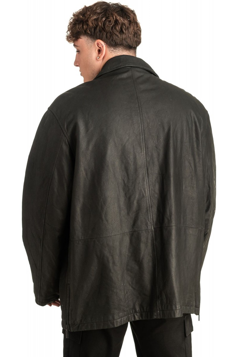 Γνήσιο Ανδρικό Δερμάτινο Μπουφάν - T462