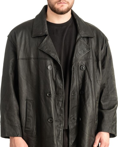 Γνήσιο Ανδρικό Δερμάτινο Μπουφάν - T466