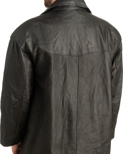 Γνήσιο Ανδρικό Δερμάτινο Μπουφάν - T466