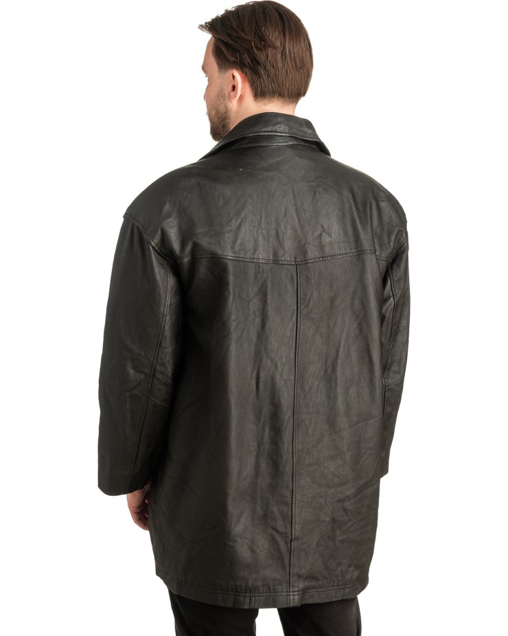 Γνήσιο Ανδρικό Δερμάτινο Μπουφάν - T466