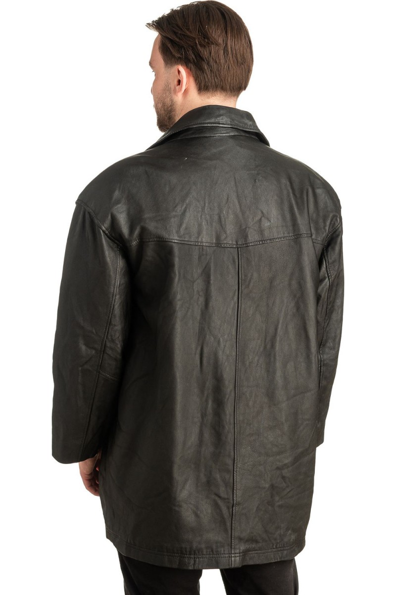 Γνήσιο Ανδρικό Δερμάτινο Μπουφάν - T466
