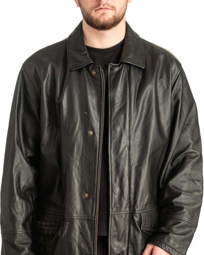 Γνήσιο Ανδρικό Δερμάτινο Μπουφάν - T467