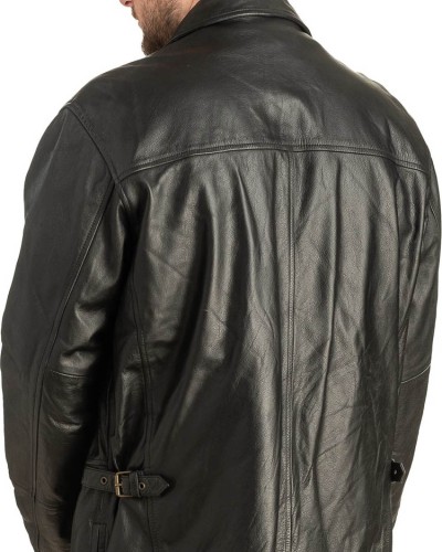 Γνήσιο Ανδρικό Δερμάτινο Μπουφάν - T467
