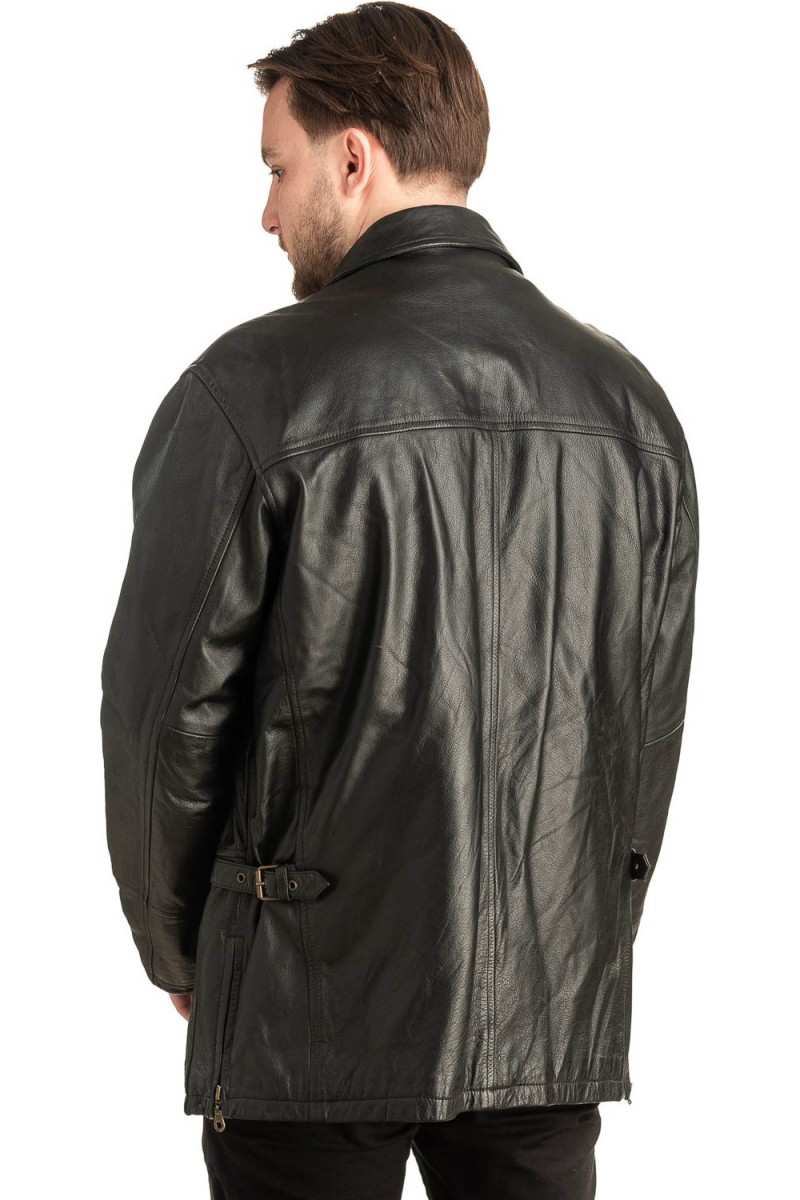 Γνήσιο Ανδρικό Δερμάτινο Μπουφάν - T467
