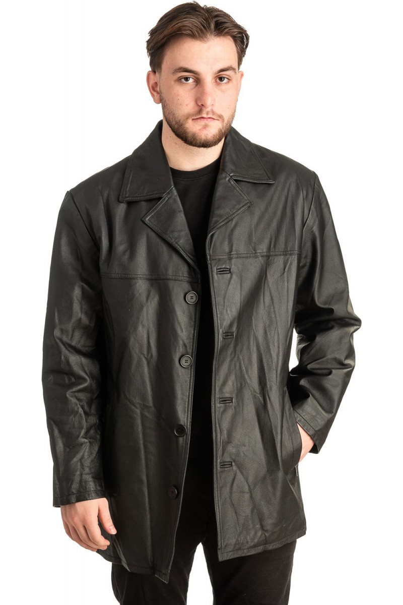 Γνήσιο Ανδρικό Δερμάτινο Σακάκι - T472