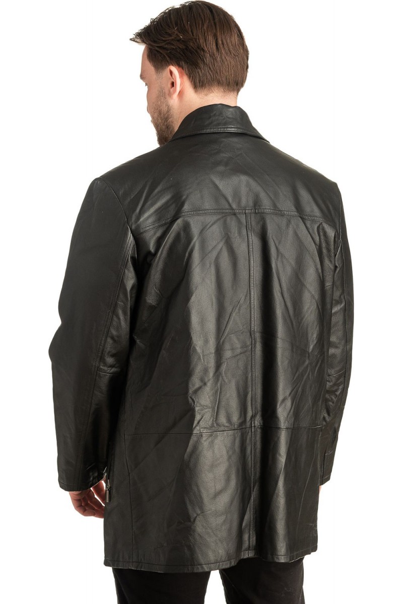 Γνήσιο Ανδρικό Δερμάτινο Σακάκι - T472