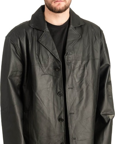 Γνήσιο Ανδρικό Δερμάτινο Σακάκι - T474