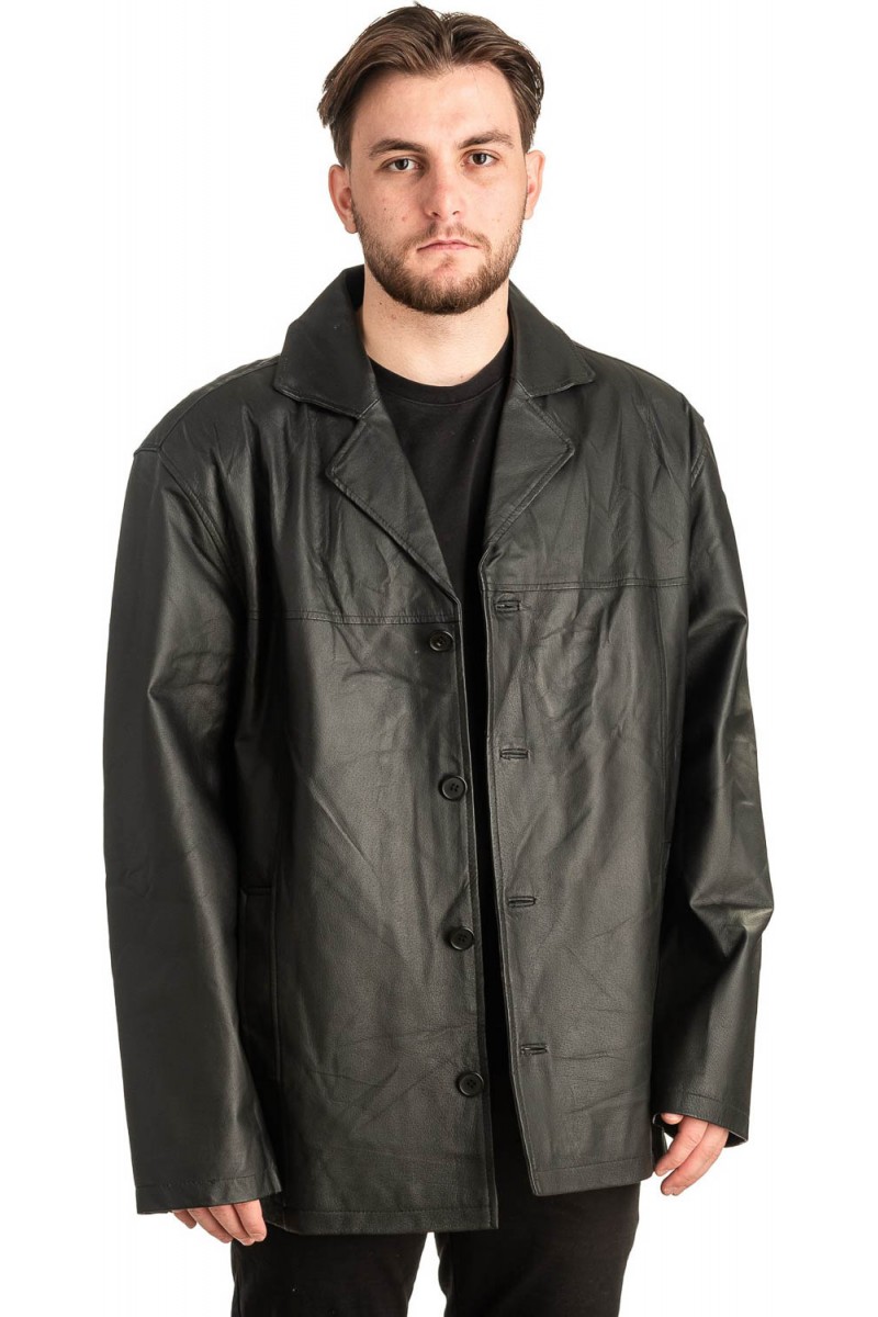 Γνήσιο Ανδρικό Δερμάτινο Σακάκι - T474
