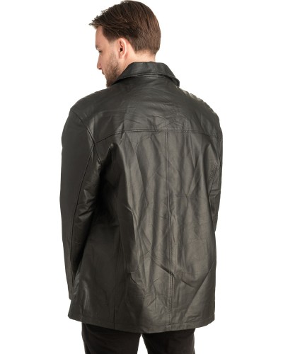 Γνήσιο Ανδρικό Δερμάτινο Σακάκι - T474