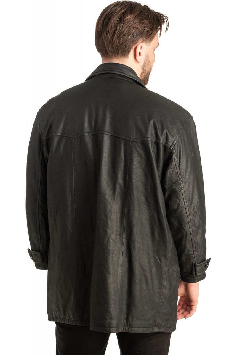 Γνήσιο Ανδρικό Δερμάτινο Μπουφάν - T475