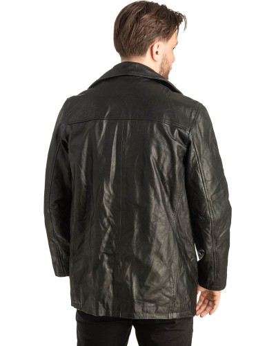 Γνήσιο Ανδρικό Δερμάτινο Μπουφάν - T476