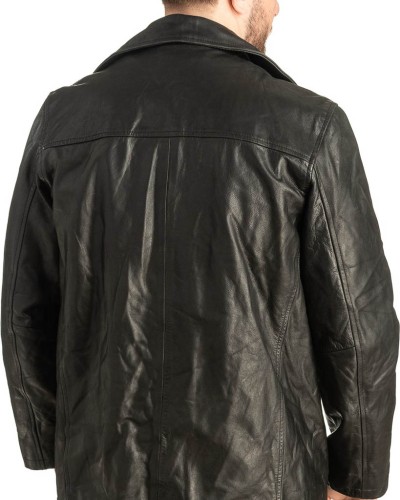 Γνήσιο Ανδρικό Δερμάτινο Μπουφάν - T476