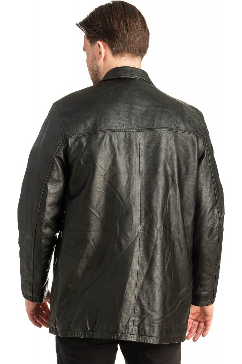 Γνήσιο Ανδρικό Δερμάτινο Σακάκι - T477