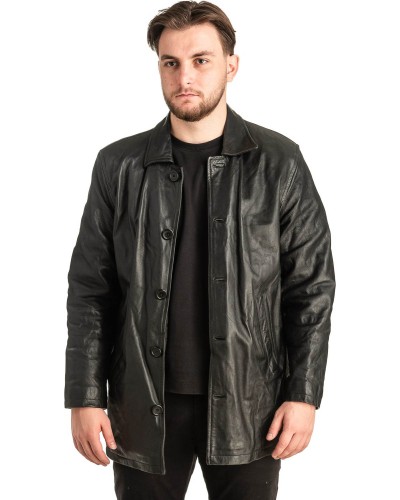 Γνήσιο Ανδρικό Δερμάτινο Σακάκι - T477