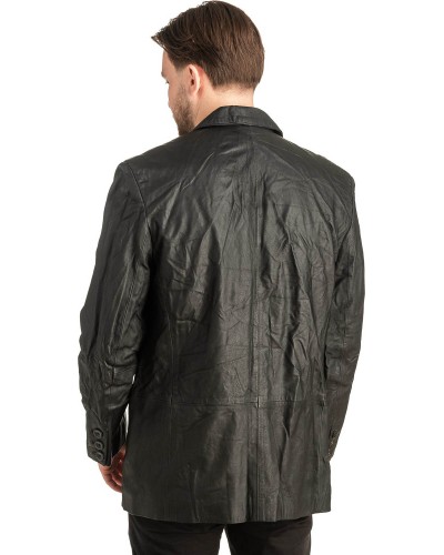 Γνήσιο Ανδρικό Δερμάτινο Σακάκι - T478