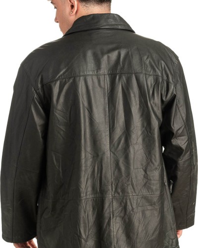 Γνήσιο Ανδρικό Δερμάτινο Μπουφάν - T479