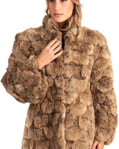 Γνήσια Γυναικεία Φυσική Γούνα - T48