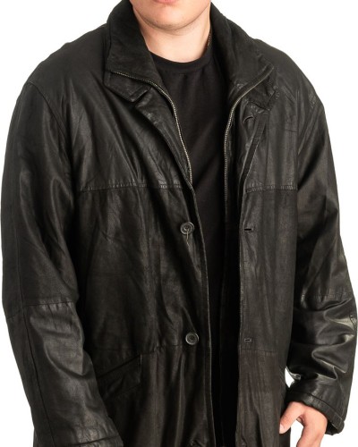 Γνήσιο Ανδρικό Δερμάτινο Μπουφάν - T484