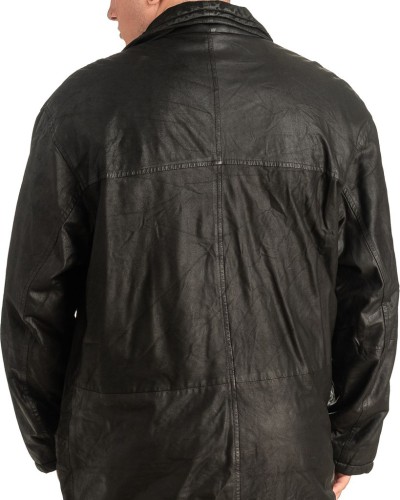 Γνήσιο Ανδρικό Δερμάτινο Μπουφάν - T484
