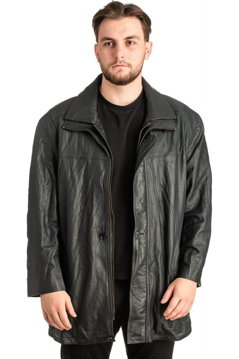 Γνήσιο Ανδρικό Δερμάτινο Μπουφάν - T485