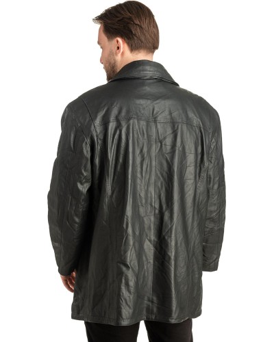 Γνήσιο Ανδρικό Δερμάτινο Μπουφάν - T485