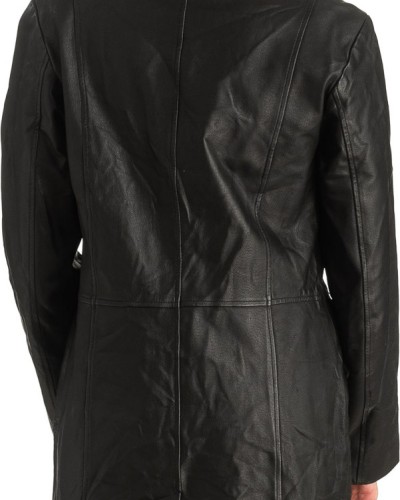 Γνήσιο Γυναικέιο Δερμάτινο Παλτό - T504