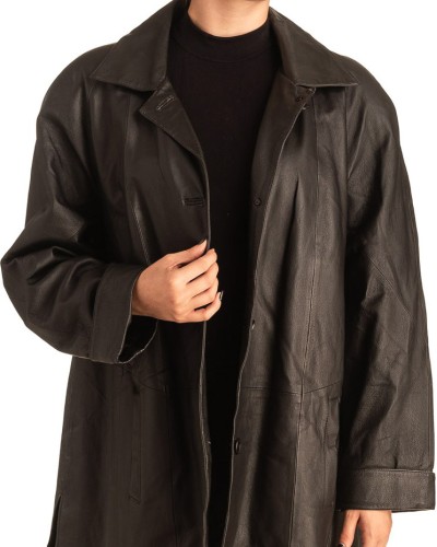 Γνήσιο Γυναικέιο Δερμάτινο Μπουφάν - T549