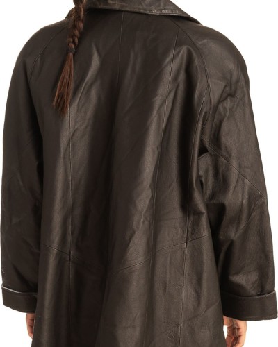 Γνήσιο Γυναικέιο Δερμάτινο Μπουφάν - T549