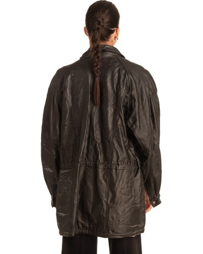 Γνήσιο Γυναικέιο Δερμάτινο Μπουφάν - T550