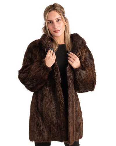 Γνήσια Γυναικεία Φυσική Γούνα - T561