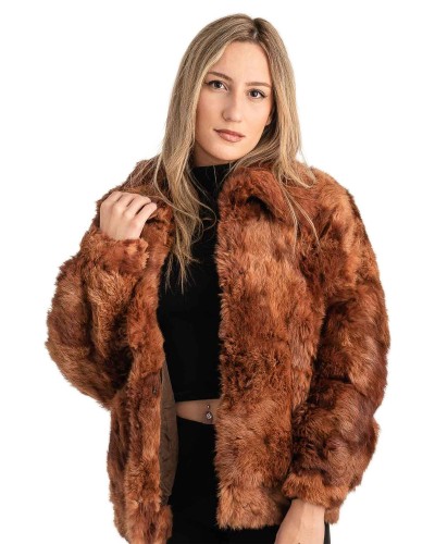 Γνήσια Γυναικεία Φυσική Γούνα - T582