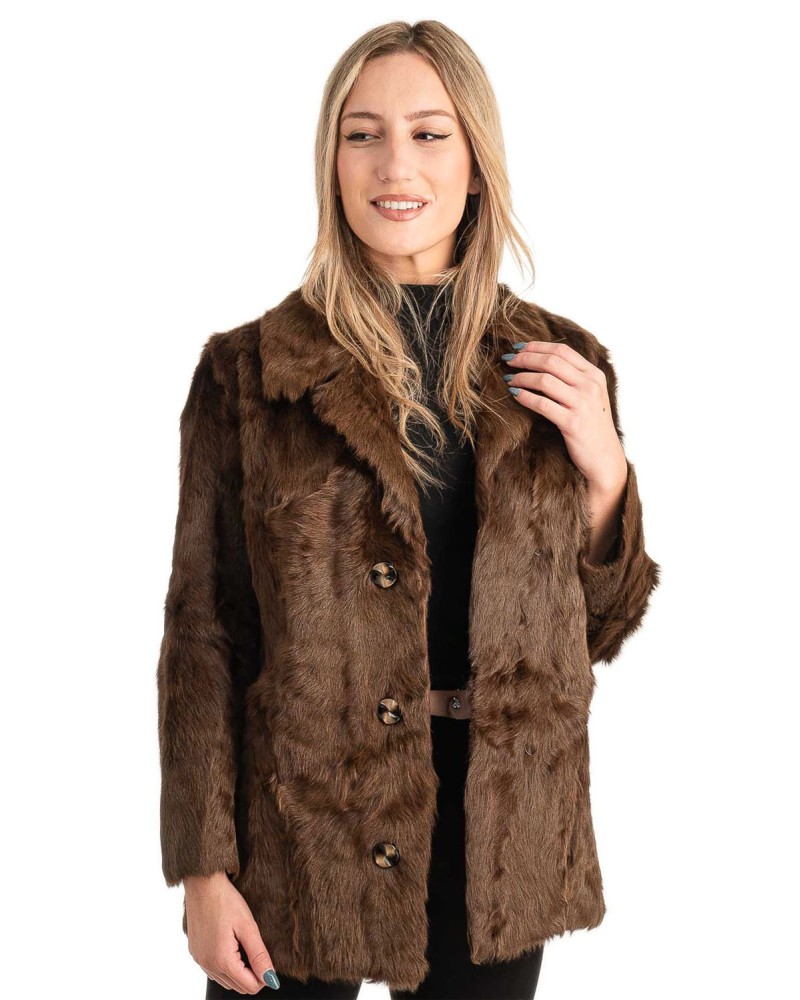 Γνήσια Γυναικεία Φυσική Γούνα - T584