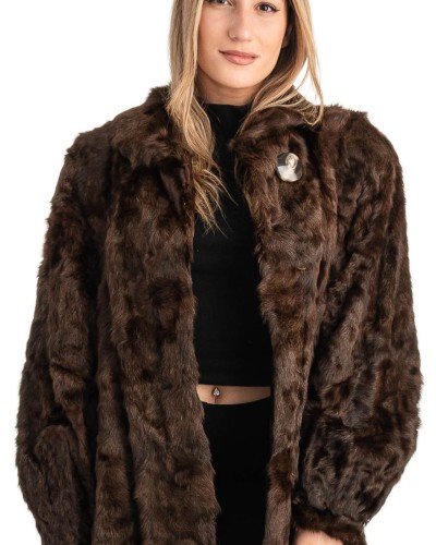 Γνήσια Γυναικεία Φυσική Γούνα - T603