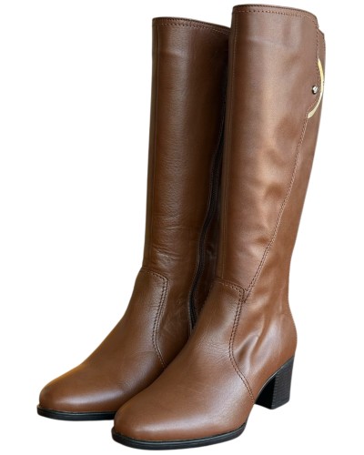 Δερμάτινη Γυναικεία Mπότα - W1