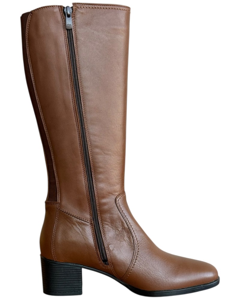 Δερμάτινη Γυναικεία Mπότα - W1