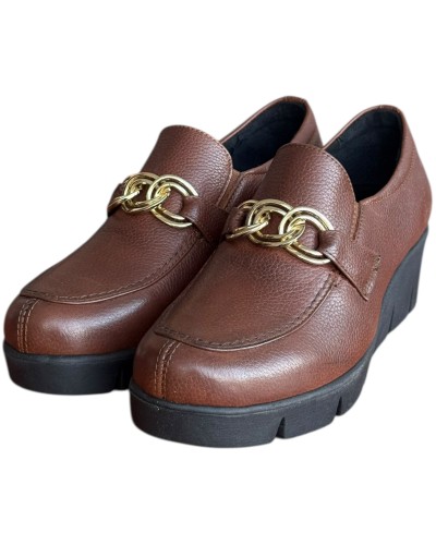 Δερμάτινο Γυναικείo Μοκασίνι - W100