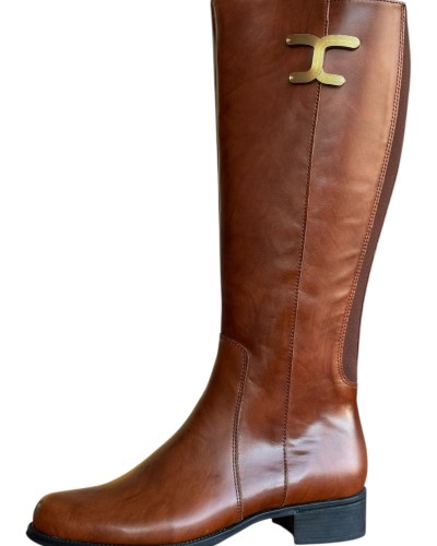 Δερμάτινη Γυναικεία Mπότα - W11