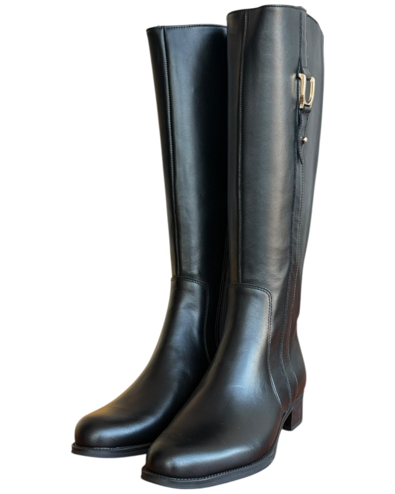 Δερμάτινη Γυναικεία Mπότα - W12