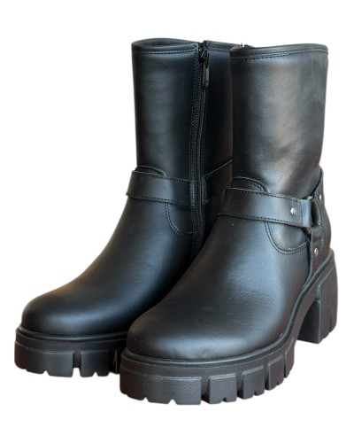 Δερμάτινο Γυναικείo Μποτάκι - W16