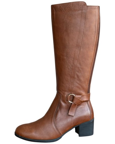 Δερμάτινη Γυναικεία Mπότα - W19