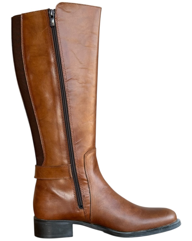 Δερμάτινη Γυναικεία Mπότα - W21