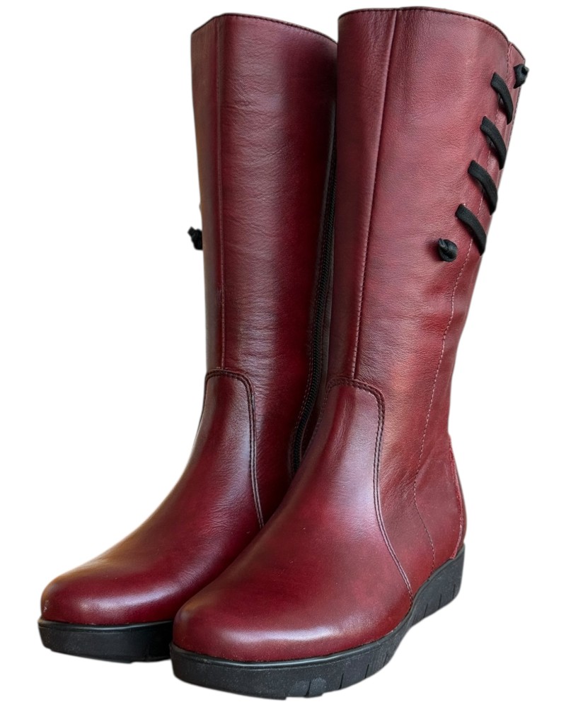 Δερμάτινη Γυναικεία Mπότα - W22