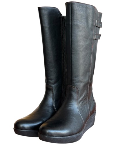 Δερμάτινη Γυναικεία Mπότα - W25