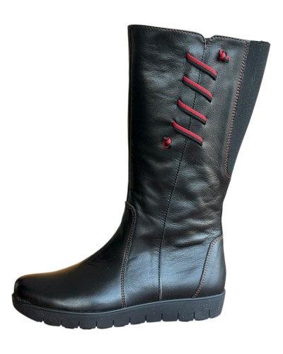 Δερμάτινη Γυναικεία Mπότα - W27