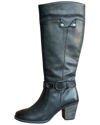 Δερμάτινη Γυναικεία Mπότα - W3