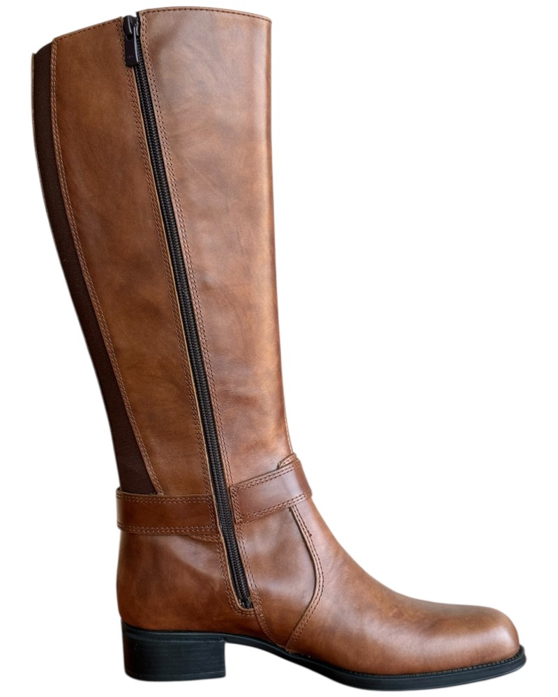 Δερμάτινη Γυναικεία Mπότα - W30